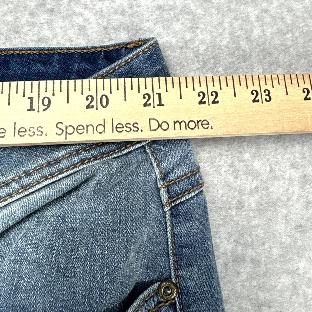 EST. 1946 Denim Jeans Women 20W Blue Stretch Curvy Skinny Leg Whisker Sculpting - Picture 3 of 11